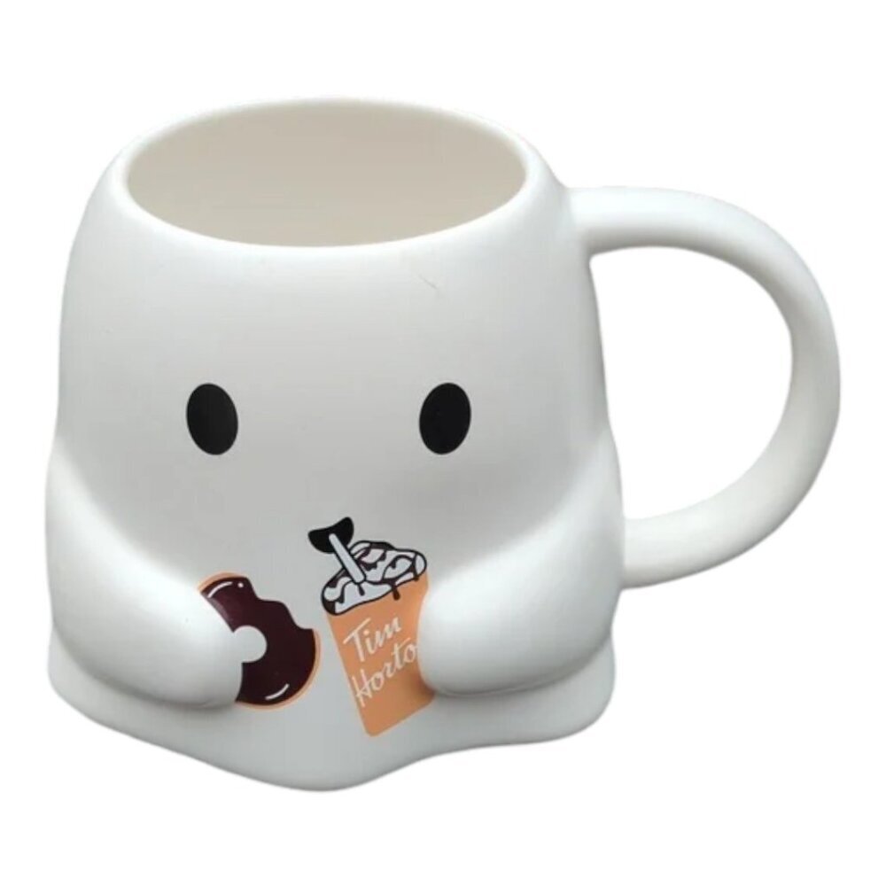 NEW Tim Hortons 2024 Colour Changing Collector Halloween Mug | Ghost